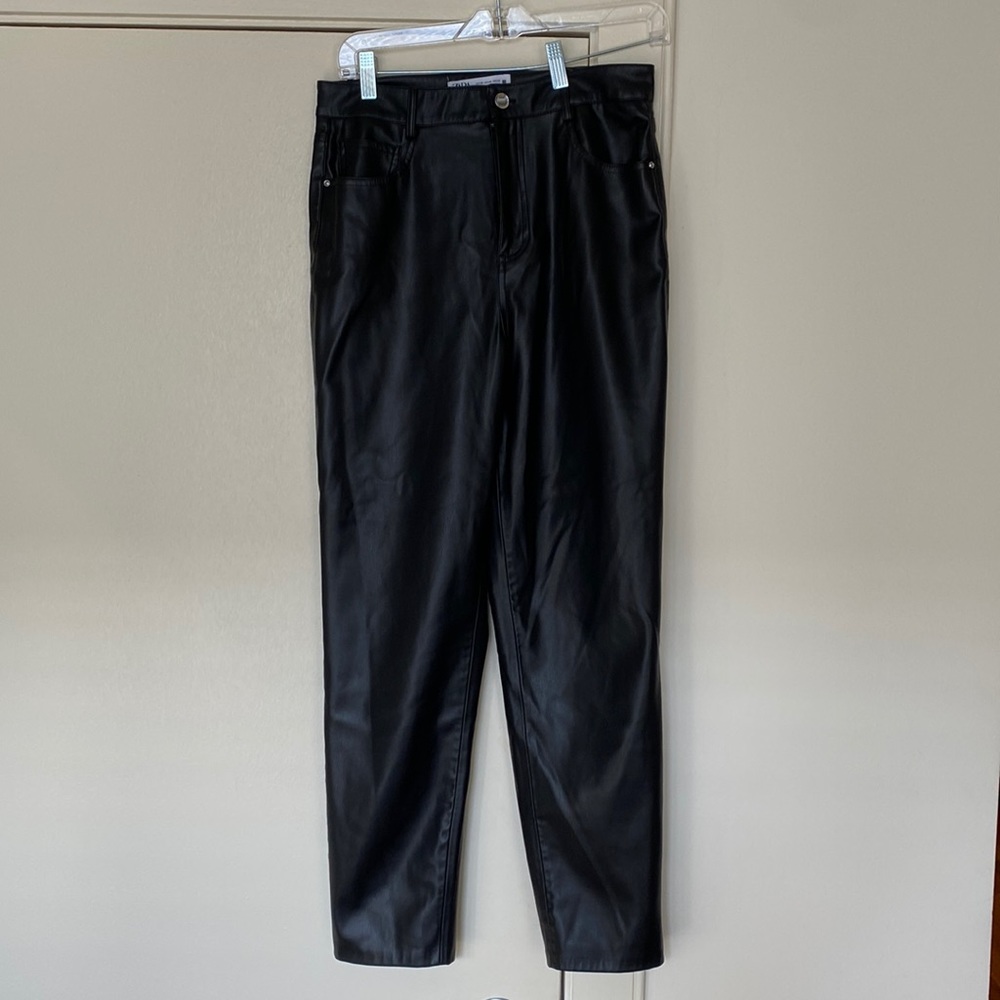 ZARA leather pants